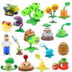 PLANTS VS ZOMBIES Verrückter Dave Spiel Actionfigur Straßensperre Eimer Totengräber Zombie Modell Puppe Kinderspielzeug Kindergeschenke