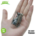BRS Outdoor Gas Stove Mini Camping Gaskocher 25g Ultraleicht Titan Picknick Wanderkocher Überlebensofen BRS-3000T