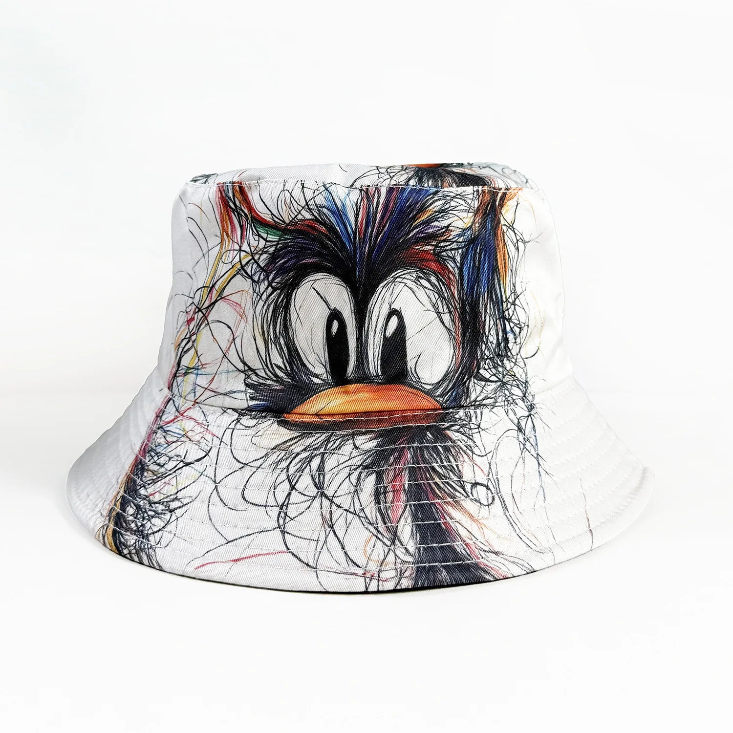 Cartoon Youthful Cool Novelty animal cow frog duck fisherman hat Outdoor Leisure Sunscreen Sun Hat Men Women bucket hats