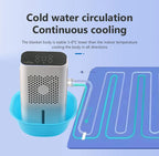 Water Circulation Refrigeration Mattress Water-cooled Air-conditioned Pad Cooling down Fan Relieve Heat Bed Sofa Cushion Cooler