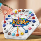 Kinder Seilknoten Puzzle Brettspiel Farbige Linie Gedrehte Verbundene Seile Logik Denkspiel Tischspiel Eltern Kind Interaktives Spielzeug
