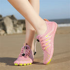 Unisex-Schnelltrocknende Wasserschuhe Herren Damen Bunte Strand-Schwimm-Surf-Wasserschuhe Paar Barfuß-Upstream-Sneaker