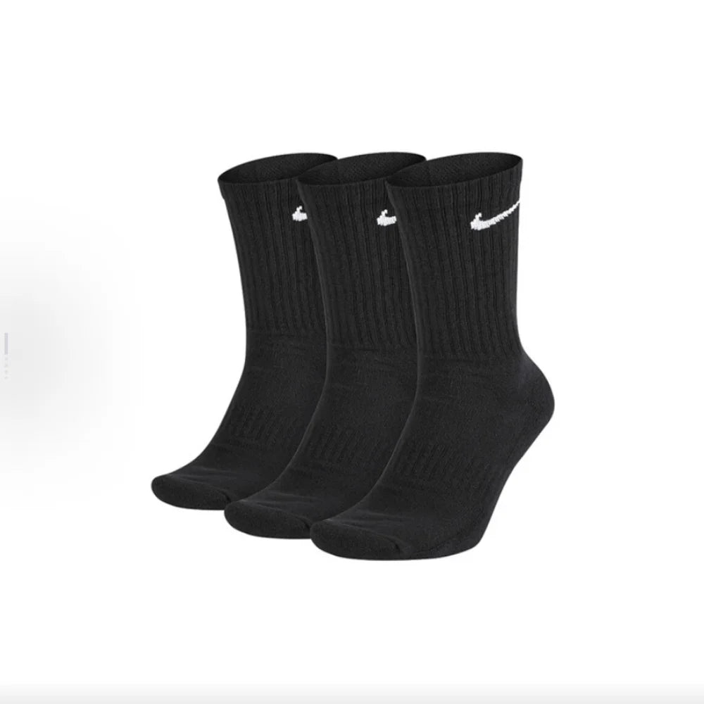 Nike Logo Athletic Hohe Socken Training Wadenhohe Socken Unisex Style Kombipack Weiß SX7676-100