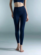 Sommerschlussverkauf High-Waist Yoga-Hose – 4-Wege-Stretch schnelltrocknende Leggings für Laufen Radfahren Fitnessstudio-Training