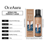 100 ml Bein Make-up Lang anhaltendes wasserfestes Anti-Transfer-Concealer Verdunkelungs-Spray Gleichmäßiger Hautton Weizenbräune Bräunungs-Spray