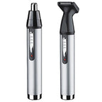 Kemei 4-in-1 Pflegeset Nasentrimmer Barttrimmer für Herren Elektrischer Augenbrauen- und Nasenhaartrimmer Nasen- und Ohrenmaschine wiederaufladbar