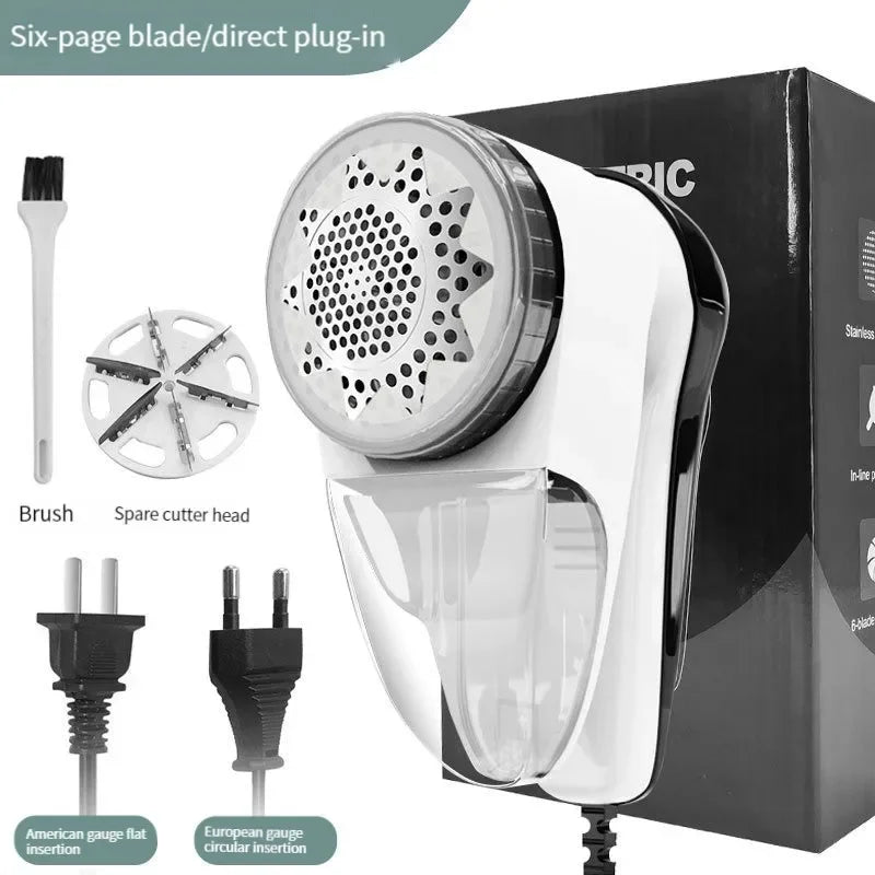 Fusselrasierer für Kleidung, Fusselentferner, elektrischer Fusselentferner, tragbare Bürste & Klinge, professioneller, wiederaufladbarer Fusselentferner
