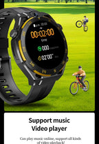 2026 Neue Smartwatch, kabelloses Telefonieren, KI-Sprache, über 40 Sportmodi, Outdoor-Fitness, lange Akkulaufzeit, Musik- & Nachrichtenbenachrichtigung, Unisex-Geschenk