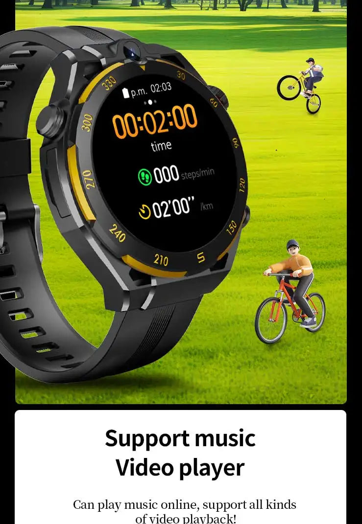 2026 Neue Smartwatch, kabelloses Telefonieren, KI-Sprache, über 40 Sportmodi, Outdoor-Fitness, lange Akkulaufzeit, Musik- & Nachrichtenbenachrichtigung, Unisex-Geschenk