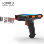 5,5 Zoll tragbares Handheld Android 13 PDAs RFID-Lesegerät Scanner Robustes Handheld Barcode-Lesegerät mit 8000mAh 64GB Octa Core WiFi NFC