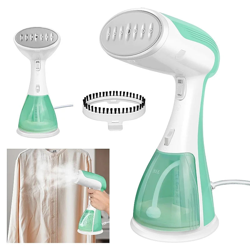 BRIEFNESS 2000W Handdampfer für Kleidung, 30s Aufheizzeit, Tragbarer Faltenentferner für Kleidung, Reise-/Heimgebrauch, Schnelles Dampfbügeleisen Hauptbild