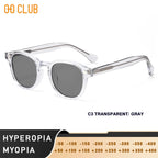 O-Q CLUB Retro Runde Herrensonnenbrille Damen Sonnenbrille Frau UV400 Lunette Zonnebril Dames Polarisierte Gläser Mann Brille Vintage