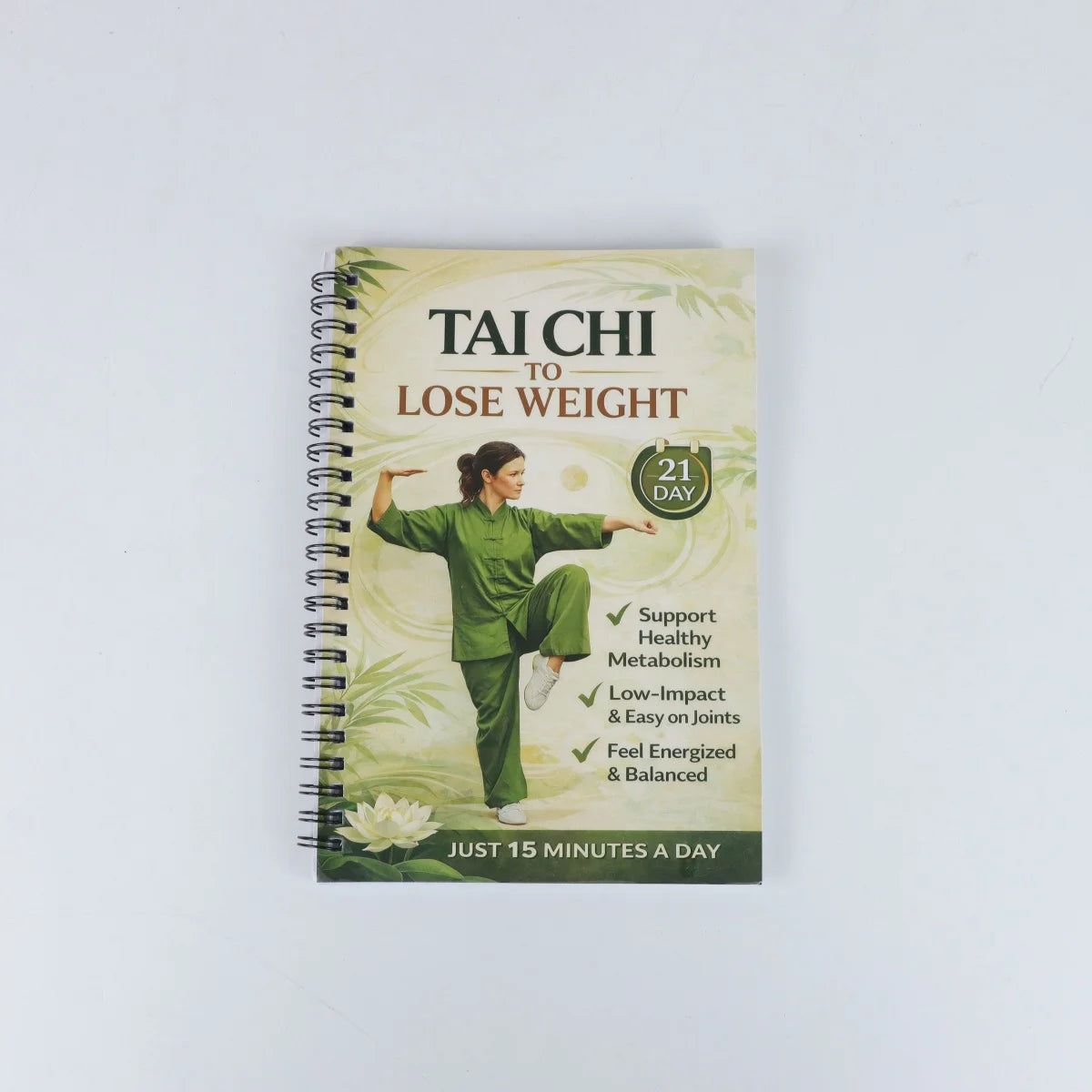 Tai-Chi-Plan zur Gewichtsabnahme für mittlere und ältere Altersgruppen – Training mit geringer Intensität zum Fettabbau, Gleichgewichtstraining, Gelenkgesundheit und F
