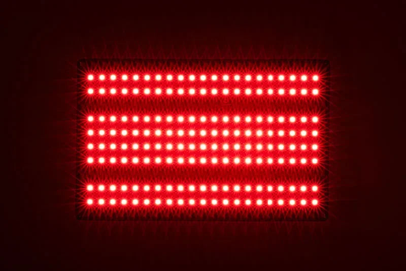 Rotlichttherapie-Matte, großes Rotlichttherapie-Pad mit Controller, Pulsmodus 660nm & 850nm Nahinfrarotlichttherapie-Gürtel