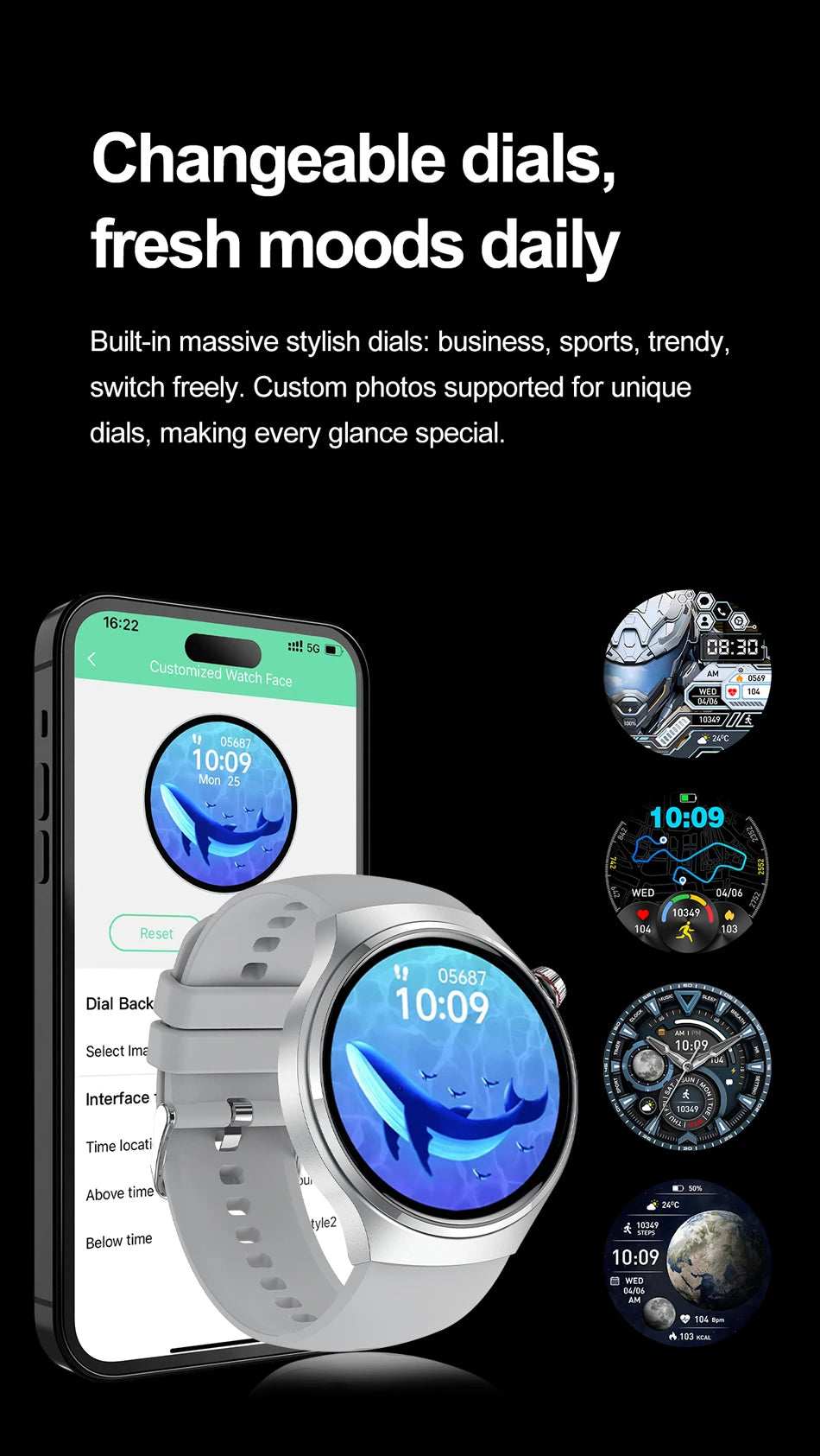2026 Neue Watch 5 Pro Upgrade GPS NFC Herren Smartwatch 360*360 AMOLED HD Bluetooth Anruf Wasserdichte Smart Watch für Android iOS