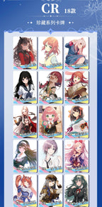 New Goddess Story Card Fufeng Kapitel Bunte Blitzkarte Anime-Charakter-Sammelkartenspiele Spielzeug Kindergeschenke