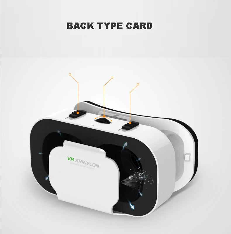 VR Brille Virtual Reality Headset Viar Geräte Helm 3D Linsen Smart Goggles Für Smartphones Telefon Mobile Gogle Spiel Zubehör