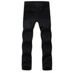 Frühling Herbst Herren Klassische Modemarke Jeans Homme Mann Weiche Stretch Schwarze Biker Maskulino Denim Hose Herrenhosen Overalls