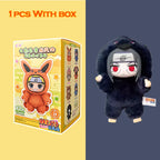 EAKI Naruto Blind Box Shippuden Naruto Uzumaki Sasuke Kakashi Party Serie Plüschpuppe Handgemachtes Ornament Spielzeugsammlung Geschenk