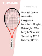 HEAD Carbon Composite Integration Tennisschläger für Anfänger Damen Herren Studenten Einzel-Trainingsschläger
