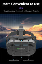 VR Brille Virtual Reality Headset Viar Geräte Helm 3D Linsen Smart Goggles Für Smartphones Telefon Mobile Gogle Spiel Zubehör