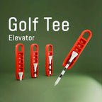 Golf Tee Elevator 3D Gedruckter Golf Tee Höhenmesser Tragbarer Tee Höhenversteller Präzise Platzierung bei 20-70mm Geschenk für Golfer