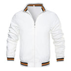 2024 Spring Summer Bomber Jacket Men Black Casual Slim Fit Baseball Mens Jackets New Autumn Fashion High Quality Jackets for Men
