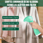 BRIEFNESS 2000W Handdampfer für Kleidung, 30s Aufheizzeit, Tragbarer Faltenentferner für Kleidung, Reise-/Heimgebrauch, Schnelles Dampfbügeleisen