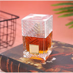 Khamrah Duft Parfüm Eau De Toilette Geschenkbox 100ml Unisex Arabischer Oud Duft Gourmand Duft Langanhaltendes Parfüm für Unisex