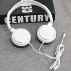 Universeller Kopfhörer Over-Ear Faltbar Kabelgebundene Ohrhörer HiFi-Stereo-Sound Tragbares Headset 3,5-mm-Kopfhörer HiFi-Stereo-Sound