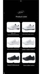 Speed Cycling Sneaker Herren Rennradschuhe Cleat-Schuhe SPD-Schuhe Fahrrad Flat Pedal Schuhe Herren Outdoor-Schuhe Weiß