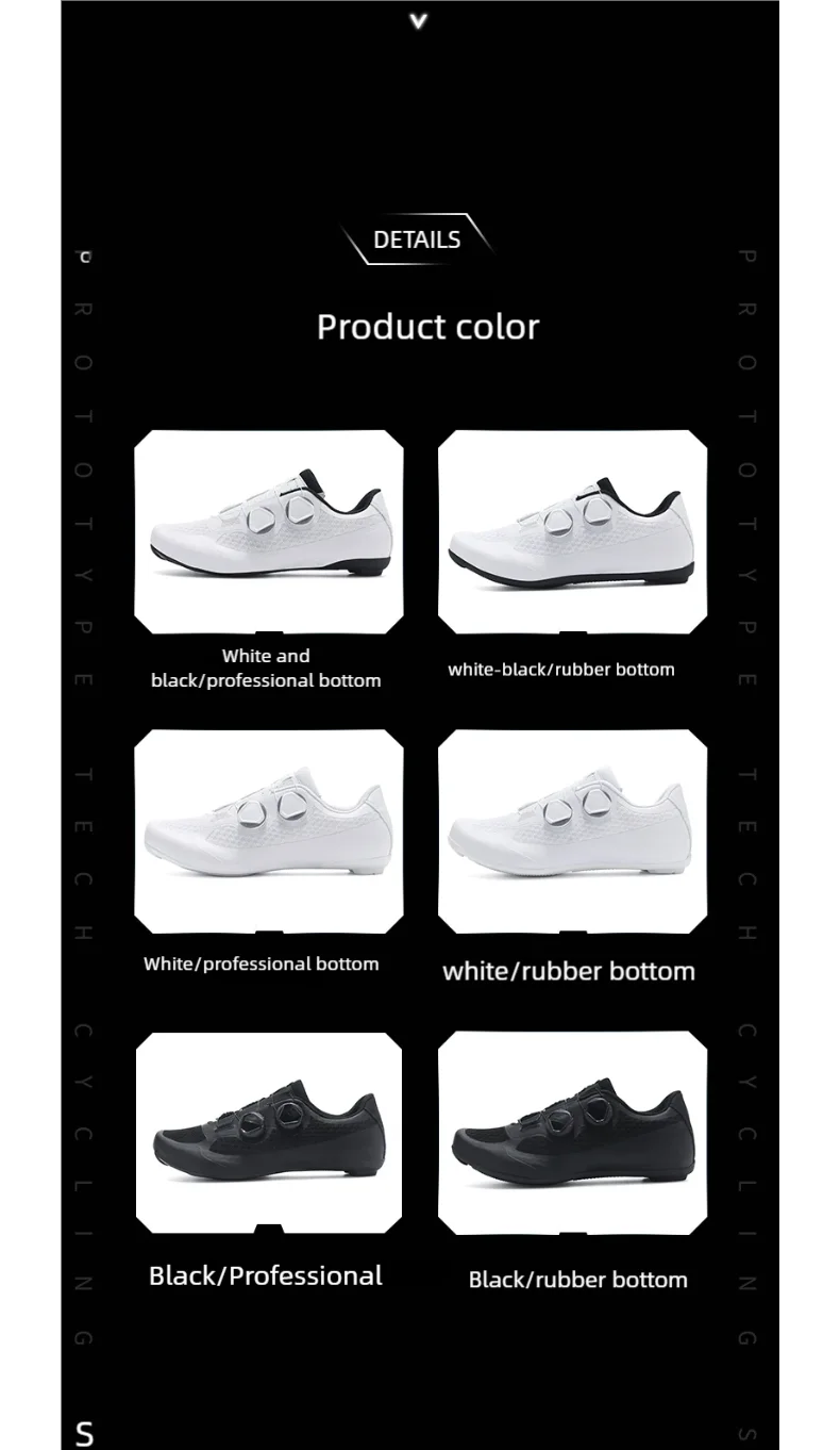 Speed Cycling Sneaker Herren Rennradschuhe Cleat-Schuhe SPD-Schuhe Fahrrad Flat Pedal Schuhe Herren Outdoor-Schuhe Weiß