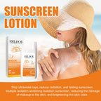 EELHOE Sonnenschutz Gesicht Ölregulierung UV-Isolation Anti-Sonne Feuchtigkeitsspendende Gesichts-Sonnencreme LSF 50 Gesichtsreparatur Hautpflege Sonnenbräunungslotion