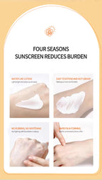 SPF50+ Sonnencreme Lotion Leicht Nicht Fettend UV-Schutz Gesichts- und Körper-Sonnenschutz Langanhaltend Feuchtigkeitsspendend Erfrischender Sonnenschutz