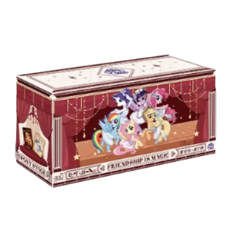 KAYOU Genuine My Little Pony Karte Freundschaft für immer Karten Star Pack Wunderschöne vergoldete Prinzessinnenkarten Sammelkarten Spielzeug Geschenke
