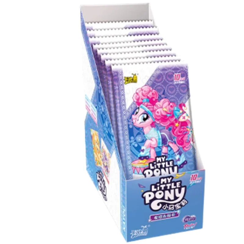 KAYOU Genuine My Little Pony Karte Freundschaft für immer Karten Star Pack Wunderschöne vergoldete Prinzessinnenkarten Sammelkarten Spielzeug Geschenke