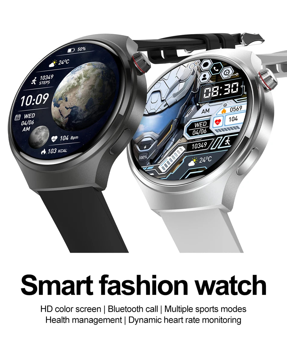 2026 Neue Watch 5 Pro Upgrade GPS NFC Herren Smartwatch 360*360 AMOLED HD Bluetooth Anruf Wasserdichte Smart Watch für Android iOS