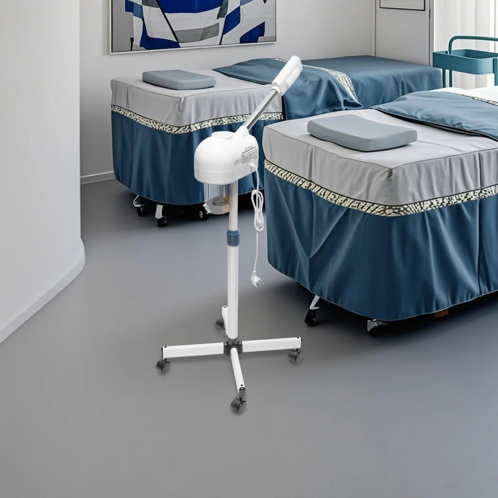 Professioneller 2-in-1-Ozon-Gesichtsdampfer mit automatischer Abschaltautomatik für Schönheitssalons, Spas und Hautpflege zu Hause