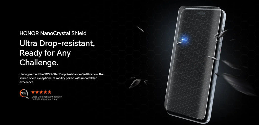 HONOR Magic7 Pro 5G, EU Version, 5G Smartphone, Snapdragon 8 Elite, 12GB+512GB, 100W SuperCharge, 5270 mAh Akku, 6.8 Zoll Display