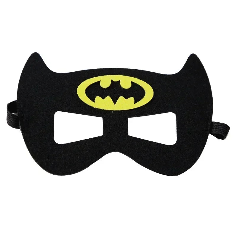 32/28/10 Stück/Los Superheldenmaske Cosplay Weihnachten Halloween Kinder Erwachsene Karneval Party Requisiten Kindergeburtstag Filz Maskerade