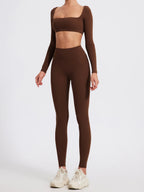 Neue Sommer High Waist Sport Leggings Damen Stretch Gymnastikhose Damen Lauf-Workout-Leggings Weibliche weiche Strumpfhose Push Up Yoga Hose