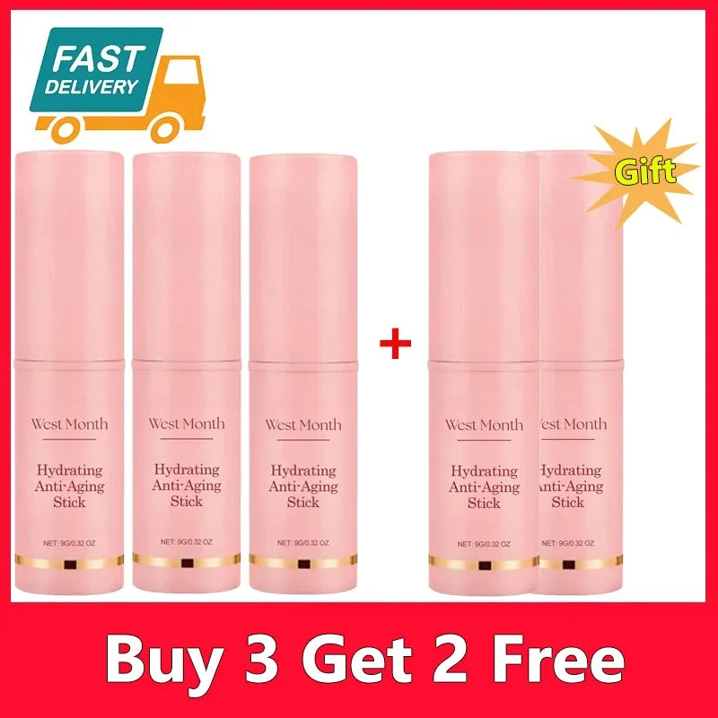 Kollagen Anti-Falten Multi Bounce Balsam Stift Sofortige Anti-Aging Straffung Anhebung Aufhellung Mattierende Gesichtshaut Feuchtigkeitspflege Kosmetik
