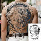 Magic Juice Tinte Wasserdichte Tattoo Aufkleber Große Größe Kräutersaft Temporäre Tattoos Männer Body Art Drache Tiger