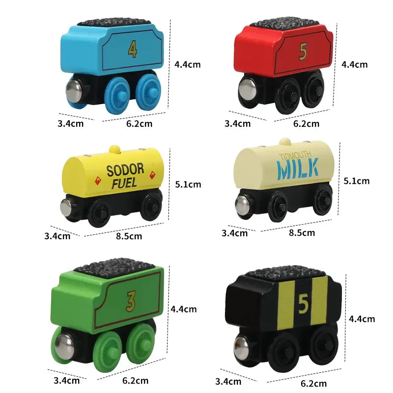 Thomas und seine Freunde Holzzüge Thomas Edward Percy Gordon Henry Molly Modellspielzeug Magnetische Schienenzüge für Jungen Kinder Geschenke
