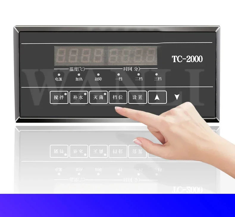 Home Electric 30L Kommerzielle Pasteurisierungsbehälter Milchpasteurisierungsmaschine Joghurt Kuh Wein Farm Rasen Intelligenter Sterilisator 22