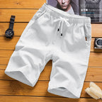 Herren-Sommer-Freizeithose in großen Größen, Strandhose, Laufhose, gerade kurze Hose, dünne Jogginghose, Freizeit-Loose-Shorts