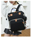 USB Mummy-Bag Windeltasche Babypflege Große Kapazität Mama Rucksack Mummy Mutterschaft Nasstaschen Wasserdichte Baby Schwanger Wickelrucksack