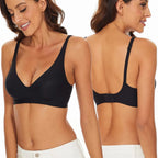 Sexy Nahtloser BH Ohne Bügel Verstellbare Drahtlose BHs Damen Unterwäsche Weiblicher Push-Up Gepolsterter Bralette Dessous Intimates