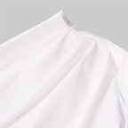 Sexy schulterfreie Damenhemden Sommer Laternenärmel Bluse Casual Loose Solid Tops Lady Elegante Blusen Femme Streetwear Hemd