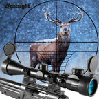 3-9x40 Jagdzielfernrohr Rot oder Grün beleuchtet Optisches Visier mit Montagen Mil Dot Absehen Taktisches Airhunting